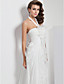  Sheath/Column Halter Floor-length Chiffon Evening Dress