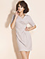  TS Side Pleated Sheath Dress