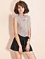  TS Luxury Multi-layered Flower Organza Two-piece Shirt
