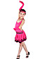  Dancewear Polyester Performance Latin Dance Dress For Kids