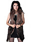  Sleeveless Party/Evening Raccoon Fur Vest (More Colors)