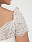  JELLA - Abito da Sposa in Organza (Taglia Forte)