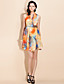  TS Abstract Print Dress