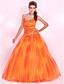  Ball Gown Sweetheart Floor-length Tulle Prom Dress