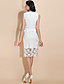  TS Ruffle Waist Cute Sheath Dress