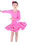  linda dancewear viscose vestido de dança latina para crianças mais cores