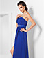  Sheath/ Column Sweetheart Floor-length Chiffon Evening Dress (FSM04258)