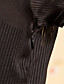  ts Vintage 1950 streep kraag swing jurk
