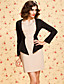  TS Women's VINTAGE Two Pieces Like Sheath Dress