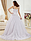  Ball Gown V-neck Court Train Taffeta  Wedding Dress