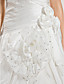  Ball Gown Sweetheart  Chapel Train Taffeta  Wedding Dress With A Wrap
