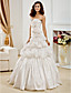  Ball Gown Sweetheart Floor-length Taffeta  Wedding Dress