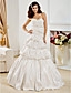  Ball Gown Sweetheart Floor-length Taffeta  Wedding Dress