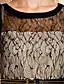  TS Sleeveless Lace Princess Belt Dress