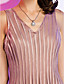  A-line V-neck Knee-length Tulle Cocktail Dress