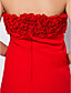  Sheath/Column Sweetheart Floor-length Chiffon Evening Dress