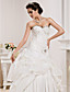  Ball Gown Sweetheart  Court Train Taffeta  Wedding Dress