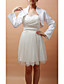  Long Sleeve Satin Special Occasion Jacket/Wedding Wrap(More Colors)
