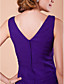 KARLA - Moeder Van De Bruidjurk van Chiffon met Bolero
