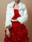  Nizza Faux Fur Long Sleeves Wedding / Evening Jacken / Wraps