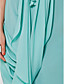  Mantel / Spalte Schatz knielangen Chiffon Kleid Brautjungfer