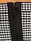  verificação padrão ts vestido bandage strapless bodycon