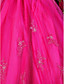  Ball Gown Strapless Floor-length Satin And Tulle Evening Dress With Beading And Crystal Brooch