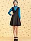  TS VINTAGE Bow Tie Swing Tweed Vest Dress