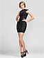  Sheath/Column Short/Mini Rayon Bandage Dress