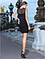  Sheath/Column Jewel Short/Mini Bandage Dress