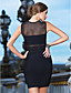  Sheath/Column Jewel Short/Mini Bandage Dress