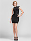  Sheath/Column Short/Mini Rayon Bandage Dress
