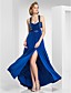  A-line Straps Ankle-length Knitwear Evening Dress