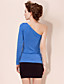  ts uno-spalla camicia camicetta semplici (più colori)