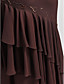  Sheath/Column V-neck Floor-length Chiffon Evening Dress