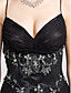  Sheath/Column Sweetheart Knee-length Chiffon Evening Dress