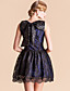  TS VINTAGE Bow Back Lace Sleeveless Princess Dress