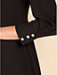  TS Black And White Bow Swing Dress