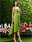  DAYANA - Vestido de Fiesta de boda o de Dama de honor de Gasa