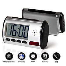 venta al por mayor reloj digital hablando con la c�mara de seguridad oculta + sensor de movimiento