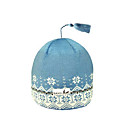 SAMII Jacquard Ribbed Knit Cap Hat-Blue (0006)(Start From 20 Units)-Free Shipping