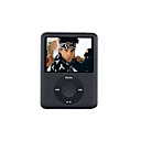 1,8 "TFT de moda 1 gb mp4 player / preto