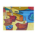 Art Reproduction Oil Painting/Hand Painted on Canvas With Wood Frame (ECJ-037) -Free Shipping