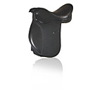 Imported Man-Made Leather Black Horse Saddle(MS024)