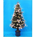 1,2 milhões de árvore de Natal artificial + ornamentos florais (sds015) (começo de 10 unidades) de transporte gratuito
