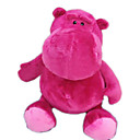 Plush Hippo Stuffed Animal-- Purple 30CM(MR045)