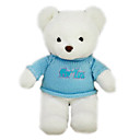 Plush White Bear In Blue Sweater(MR014)