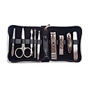 de lujo de manicura / pedicura kit 9-pieza (gzdz048) (comienzo de 10 unidades)-el envío gratuito