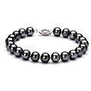 pulseira 7,5-8 mm aa água doce pérola negra (dszz079) (desde 5 unidades) o transporte gratuito