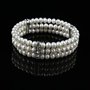 White 6.5-7 mm AA Freshwater Pearl Bracelet (Start From 3 Units) Free Shipping